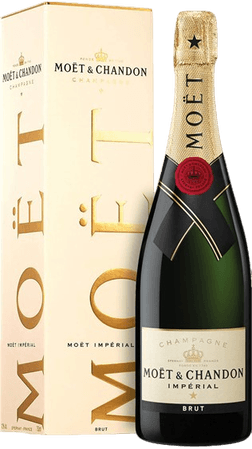 Moet & Chandon Brut Impérial Champagne met giftbox 75 cl